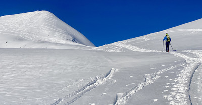 Pic blanc du Galibier tout crème !!