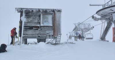 Entre neige et pluie