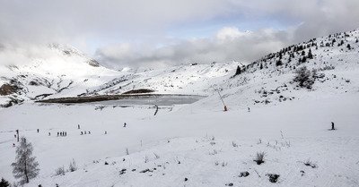 Retour du soleil dans les Aravis, toujours a la limite.