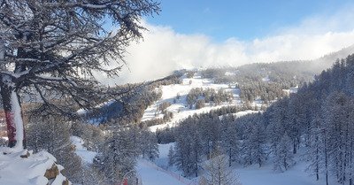 Journ&eacute;e du 09/01 - Beau temps, belle neige &agrave; Risoul !