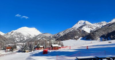 Derni&egrave;re chute de neige dans le Queyras