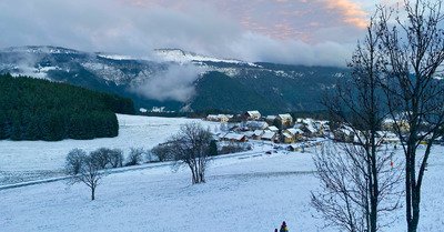 Neige dans le Vercors