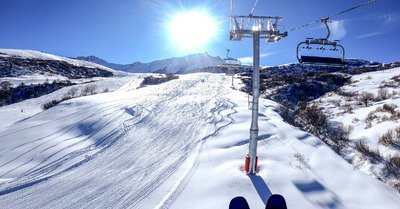 Neige fra&icirc;che &agrave; Valmorel
