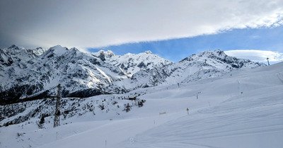Nouveau cluster -de neige- aux Contamines