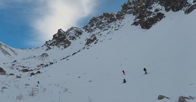Maljasset : C'est booo l'Ubaye... et plut&ocirc;t bon &agrave; skier 