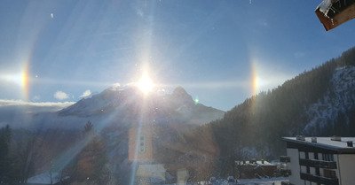 Ciel et doigts bleus en Ubaye