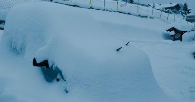 Grosse journ&eacute;e poudre, c'est mercredi le jour des enfants 