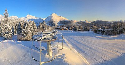 Neige et soleil ! ❄