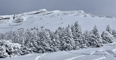 Chamechaude, rampe supérieure des paravalanches ⭐️⭐️⭐️