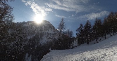 Sortie dominicale pour cl&ocirc;turer 4 jours de grand ski.