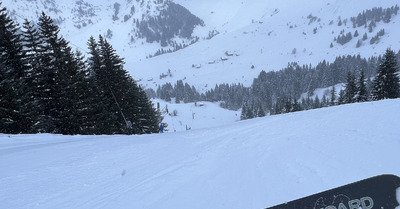 Flocons, soleil et moins froid