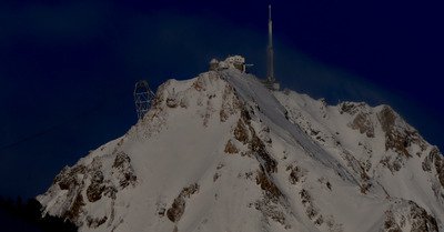 Grosse neige petit soleil en Bigorre