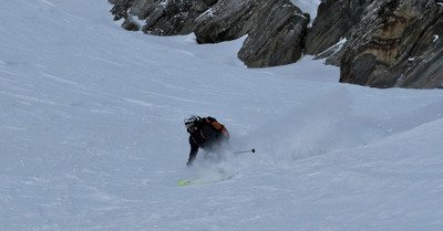 Gravitation autour du Pic - Couloir de l'Ours