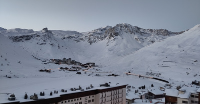 Grand beau sur Tignes 