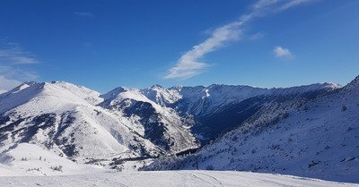 Vue sur le Carlit 2921m