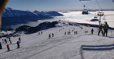 Soleil et bonne glisse