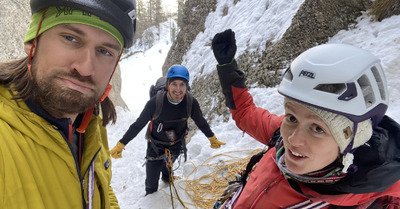 Une glace servie bien chaude