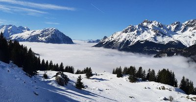Magie de la montagne, de jours comme de nuit.