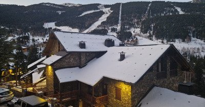 Piste FIS Aliga du secteur de El Tarter 