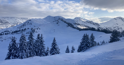 Morgins mardi 13 avril 2021