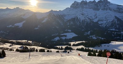 Morgins mercredi 2 mars 2022