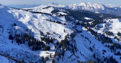 La c&ocirc;te d'Azur en Savoie J4, secteur Bellasta & Ban Rouge