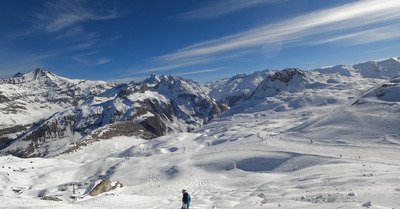Fin de vacances ensoleil&eacute;es &agrave; Tignes
