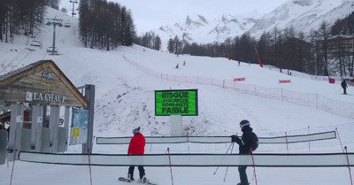Matin&eacute;e blanche &agrave; la Foux d'Allos