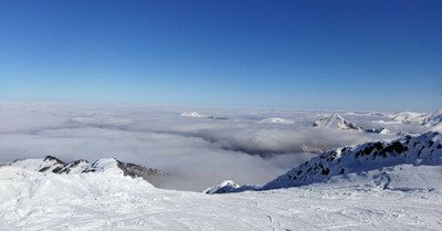 Belle neige sous le soleil Ari&eacute;geois 