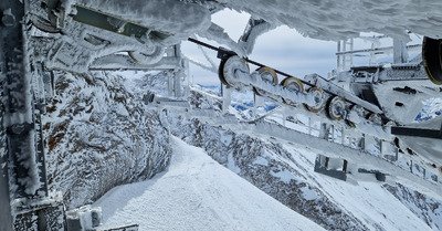 Bonne neige au dessus de 2200