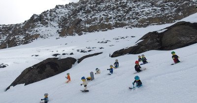 foule au G3000  et poudreuse pour eux seulement 