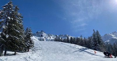 Neige fra&icirc;che et soleil ! 