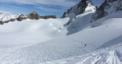 Beau temps &agrave; la Grave