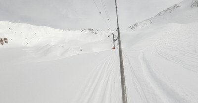 Jour de tempete pour 45 minutes ORGASMIQUE &agrave; Tignes