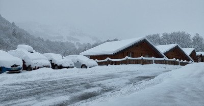 Neige fra&icirc;che de la nuit 
