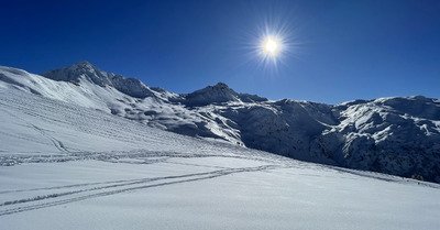 Conditions hivernales au top !