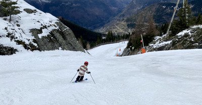 Pic Blanc, Sarenne et Tunnel tout poudre avec mon fiston de 7ans?