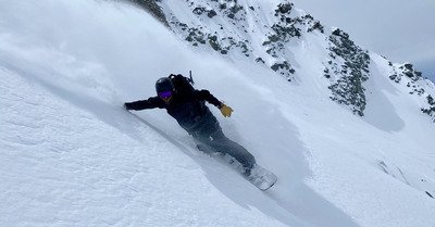 Magie des glaciers; L'aiguille de P&eacute;clet nous a combl&eacute;s