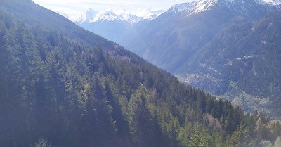 belle matin&eacute;e de printemps, dernier jour pour profiter du snowpark