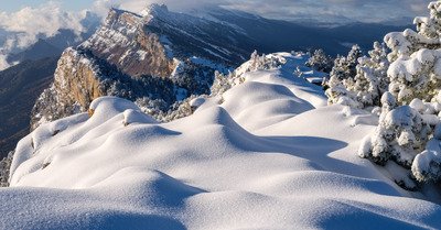 Vercors, automne VS hiver round II