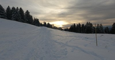 Rando "couch&eacute; de soleil" au Semnoz