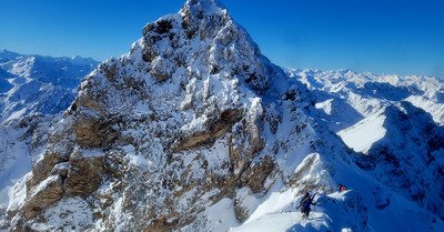 Ouverture au pic du Midi de Bigorre avec piq&ucirc;re de rappel