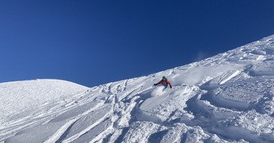 Bonne journ&eacute;e de poudre &agrave; Val Tho