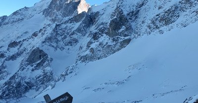 La rentr&eacute;e &agrave; La Grave