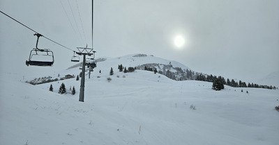 Obersaxen-Mundaun: mini ouverture mais maxi neige