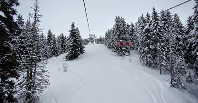 Jour blanc, neige qualitative 