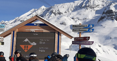 Alpe d'Huez : Pic Blanc, glacier et Sarenne => délice exquis 