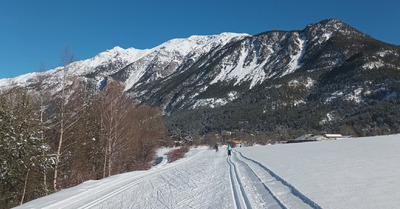 Ski de fond au Rosier