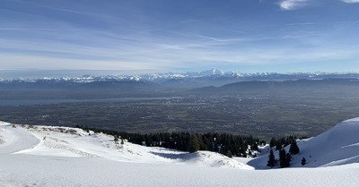 Ski de rando &agrave; Lelex 