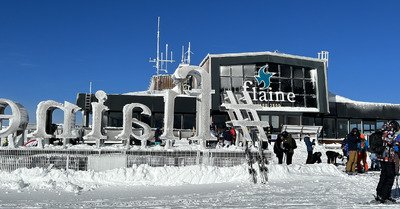 pr&eacute; ouverture de Flaine en attendant Les Carroz 